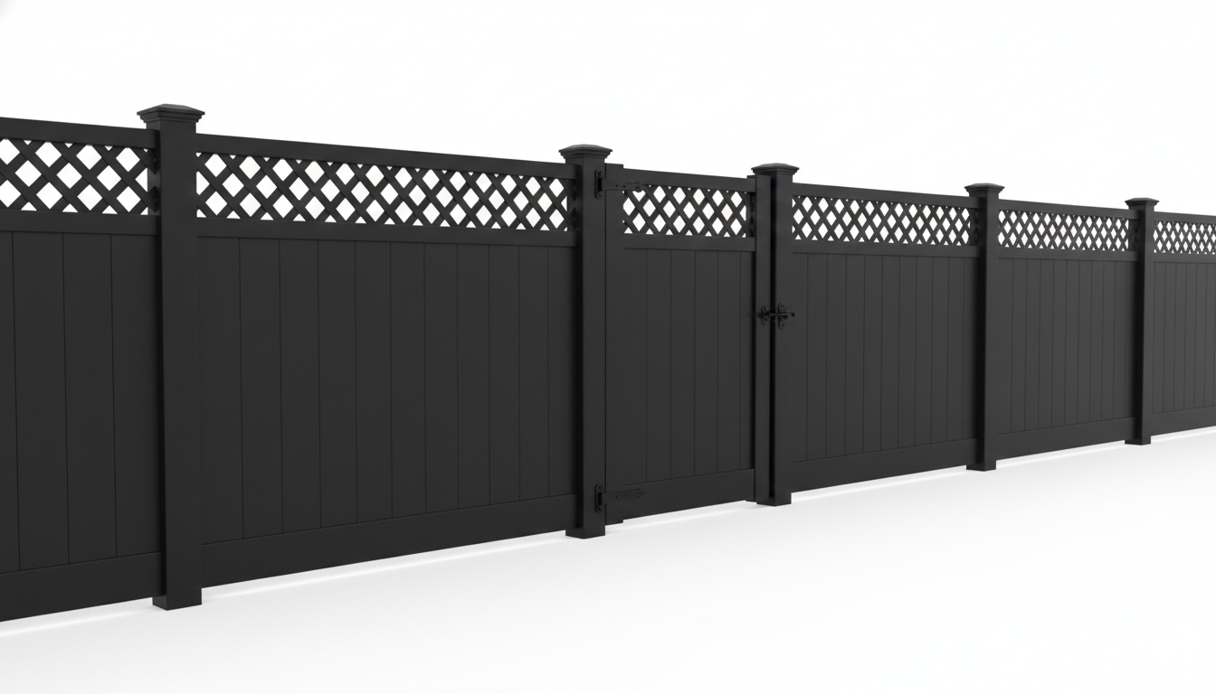 Residential residential vinyl gate contractor in Canton Georgia