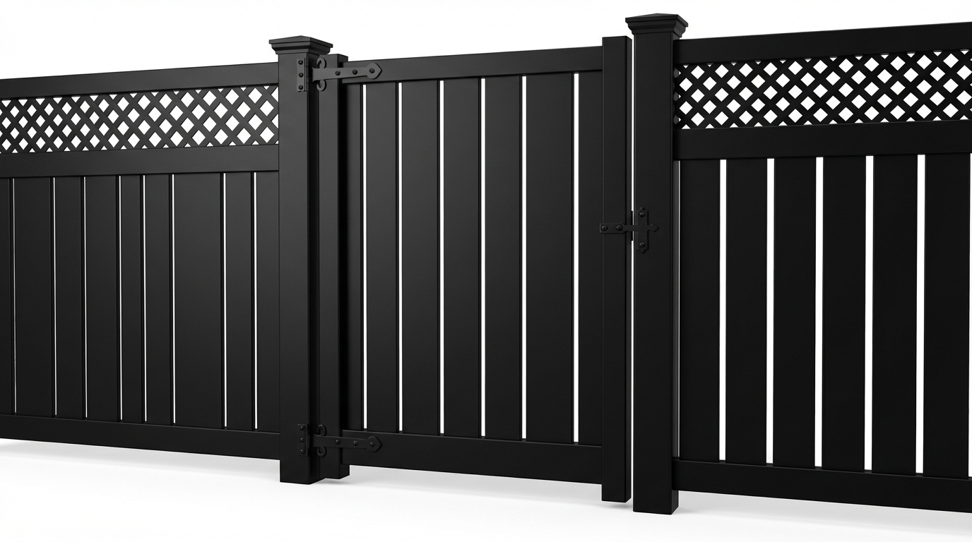 Residential residential vinyl gate contractor in Canton Georgia