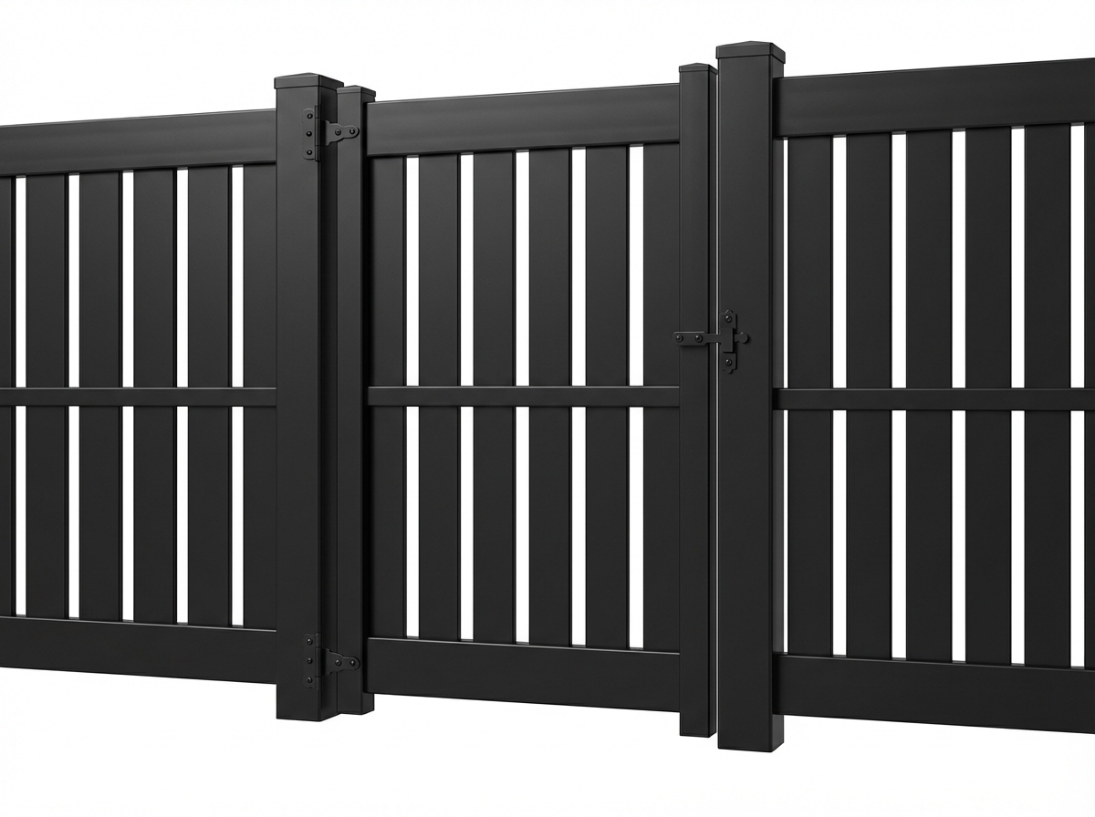 Residential residential vinyl gate contractor in Canton Georgia