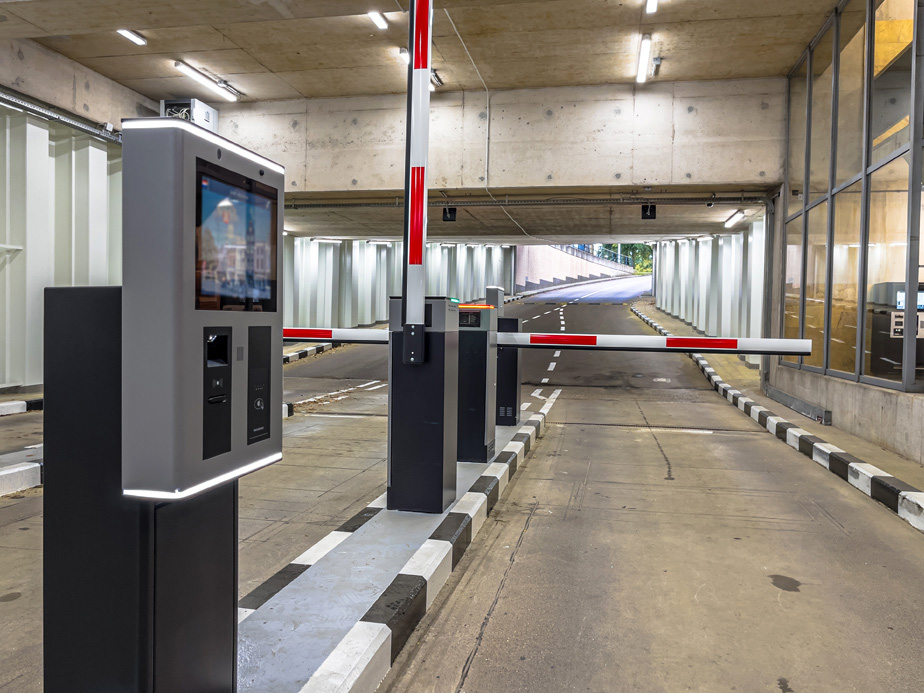 Automated access control gate system installation in Canton, Georgia