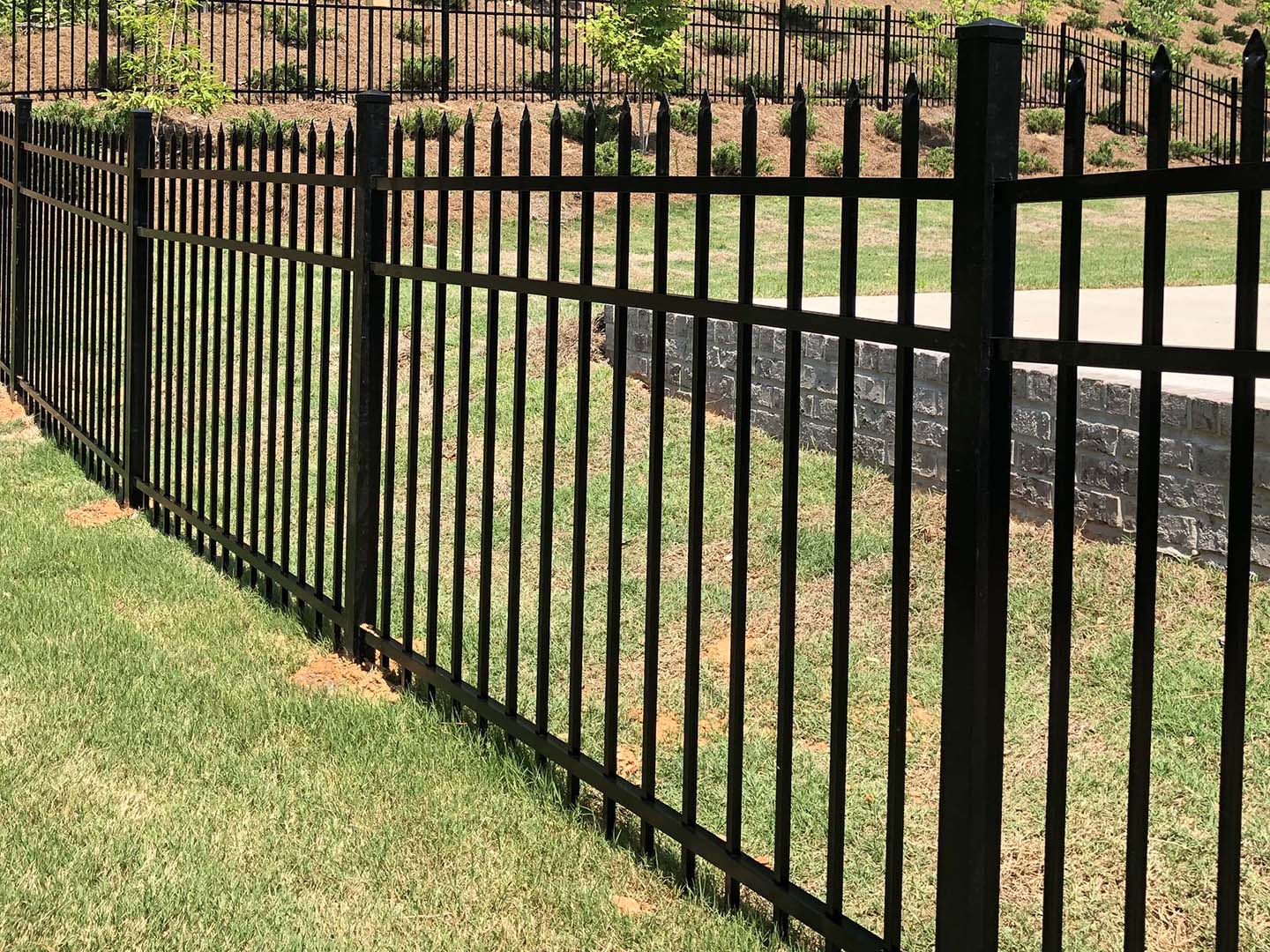 Photo of a Newnan Georgia residential fence