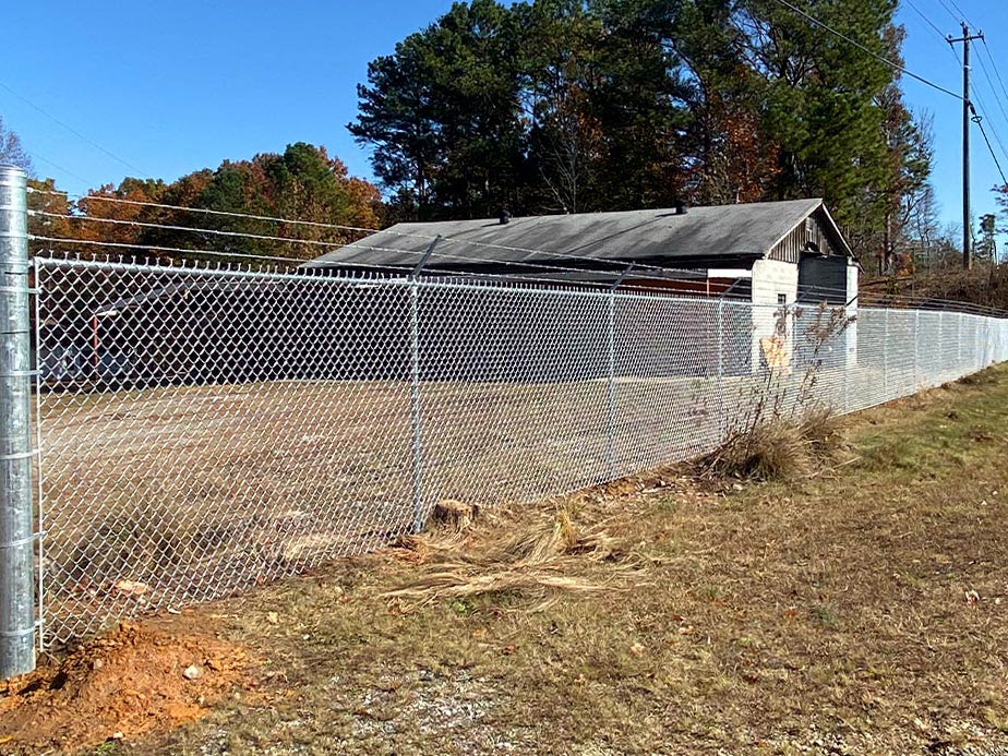 Chain Link security fencing in Atlanta Georgia