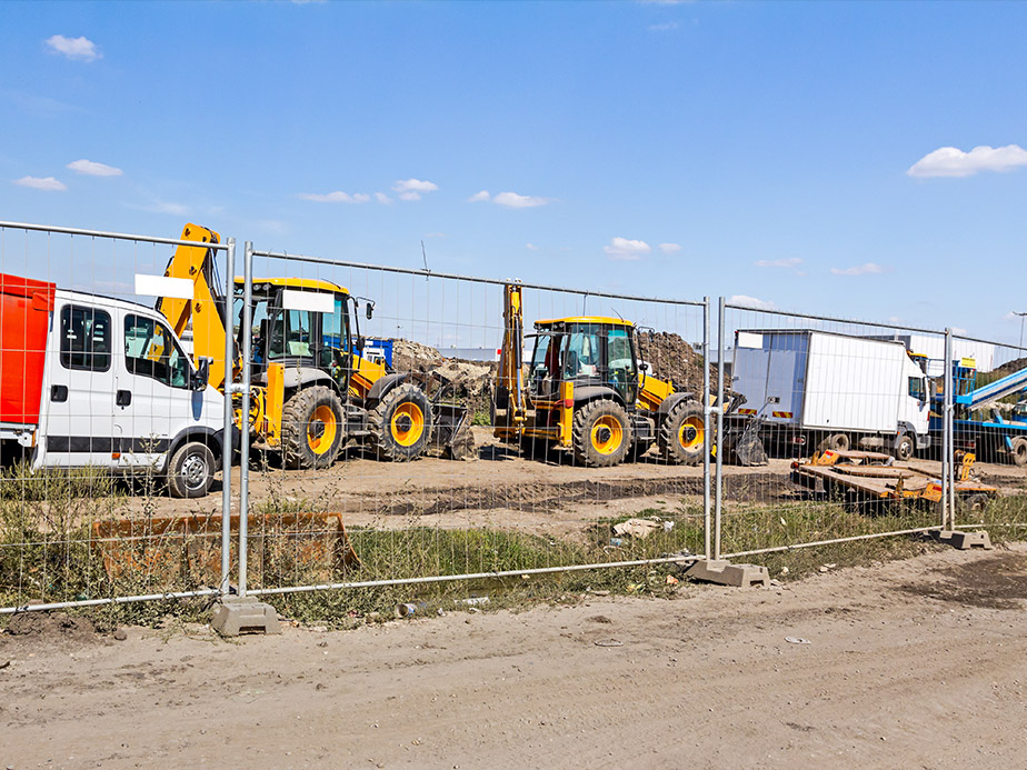 Commercial temporary fence company in North Georgia