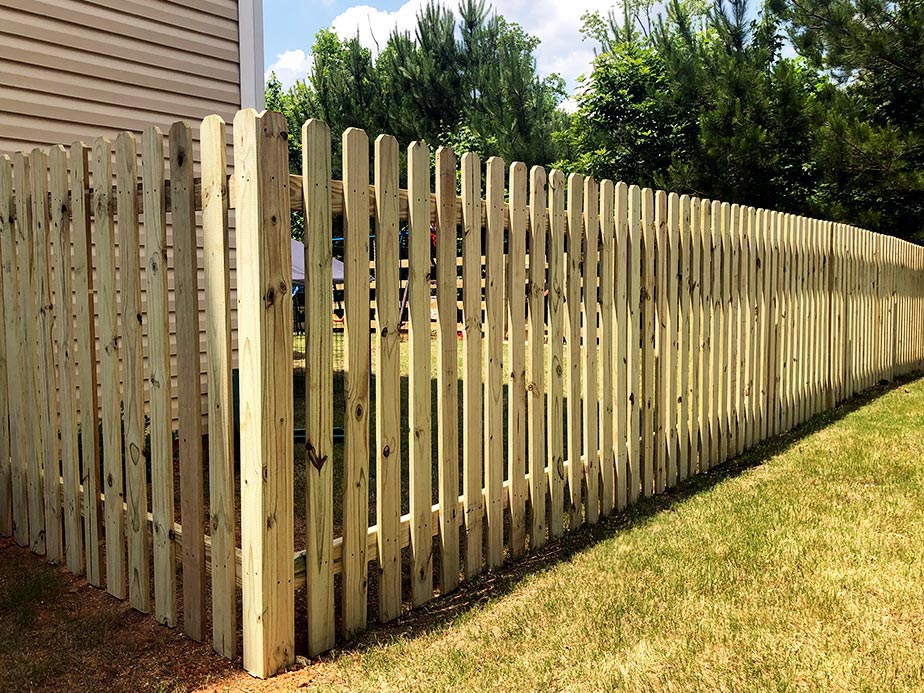 Residential wood fence company in North Georgia
