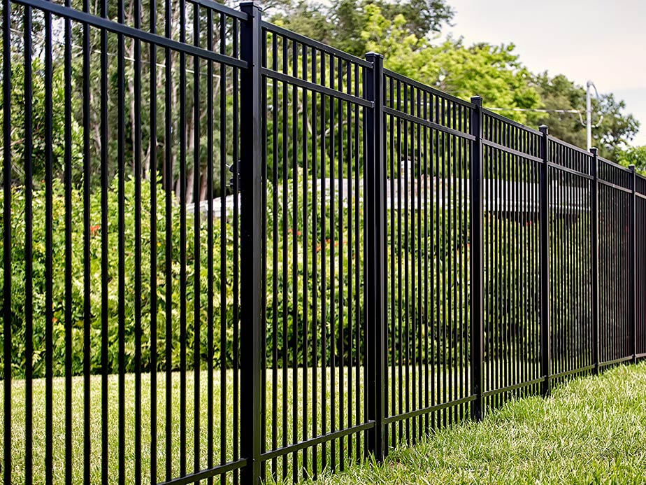 Security Fence Example in Bartow County Georgia