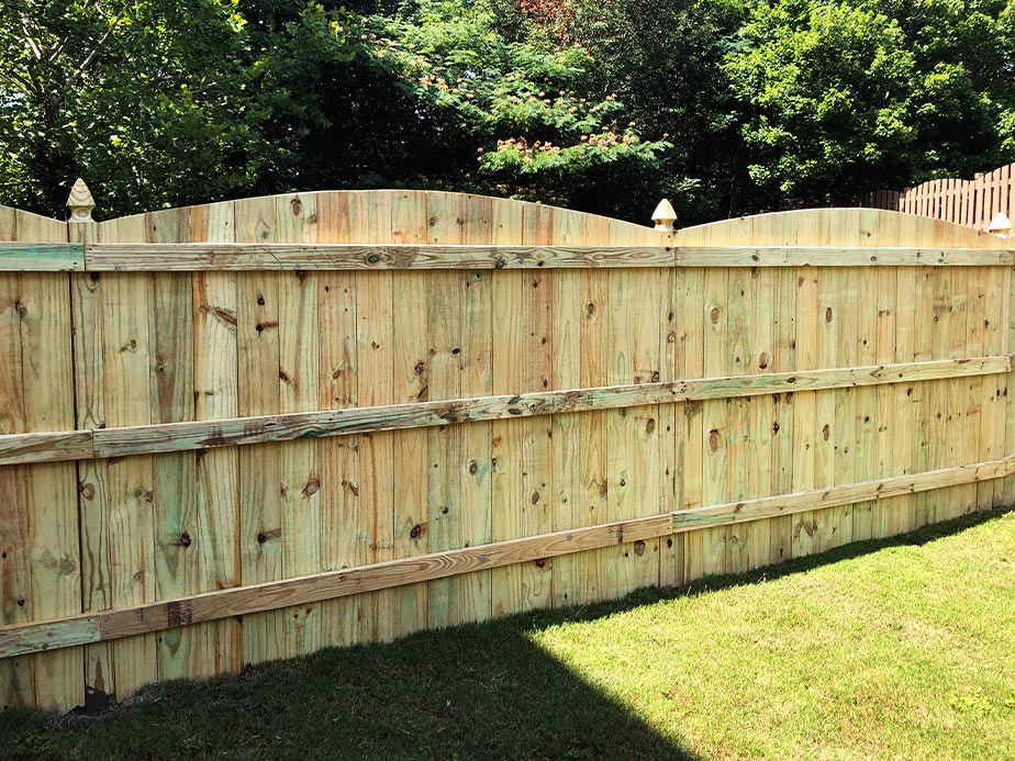 wood fence Bartow County Georgia