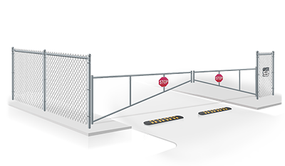 Commercial barrier gate installation company in  Peachtree City Georgia