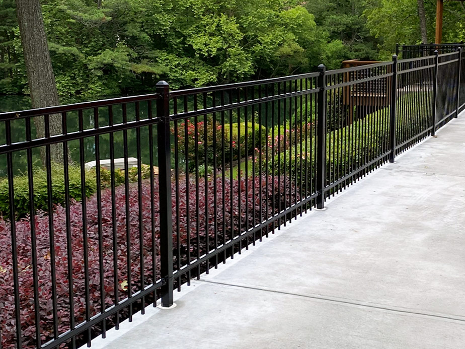 Peachtree City GA ornamental steel fences