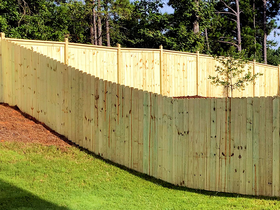 Peachtree City Georgia privacy fencing