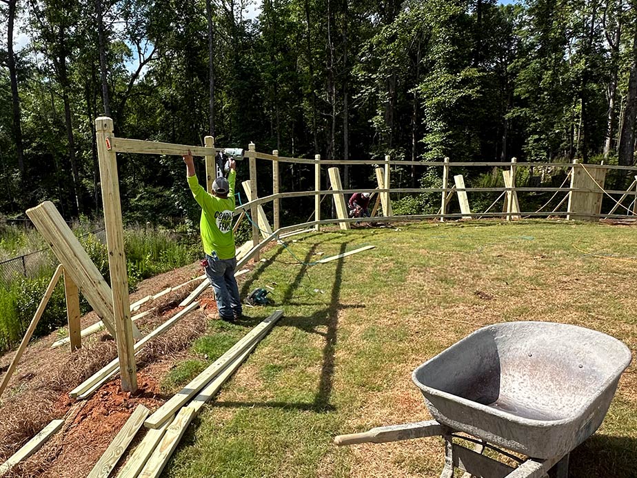 Peachtree City Georgia Professional Fence Installation