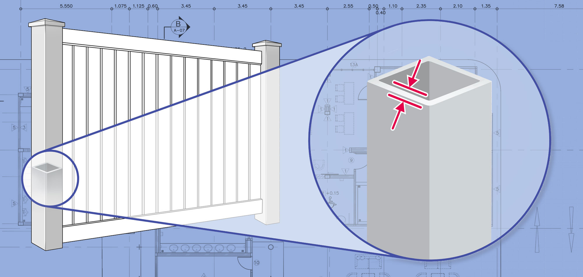 North Georgia Vinyl fence Posts installation company